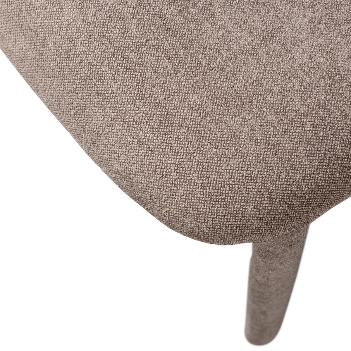 Stuhl-Set Noble Taupe B: 51cm - Taupe, MODERN, Textil (51/76/56cm) - Livetastic