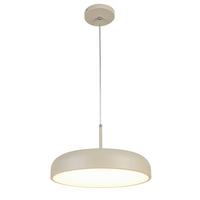 ZÁVESNÉ LED SVIETIDLO MIKE - priehľadné/piesková, Modern, kov/plast (40/130cm) - Mömax