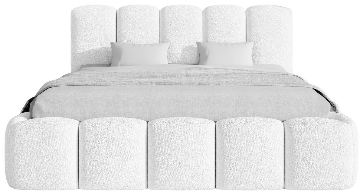 Polsterbett Artamide Perlmutt Lf: 160x200 Cm - Perlmutt, MODERN, Holz/Textil (160/200cm) - Livetastic