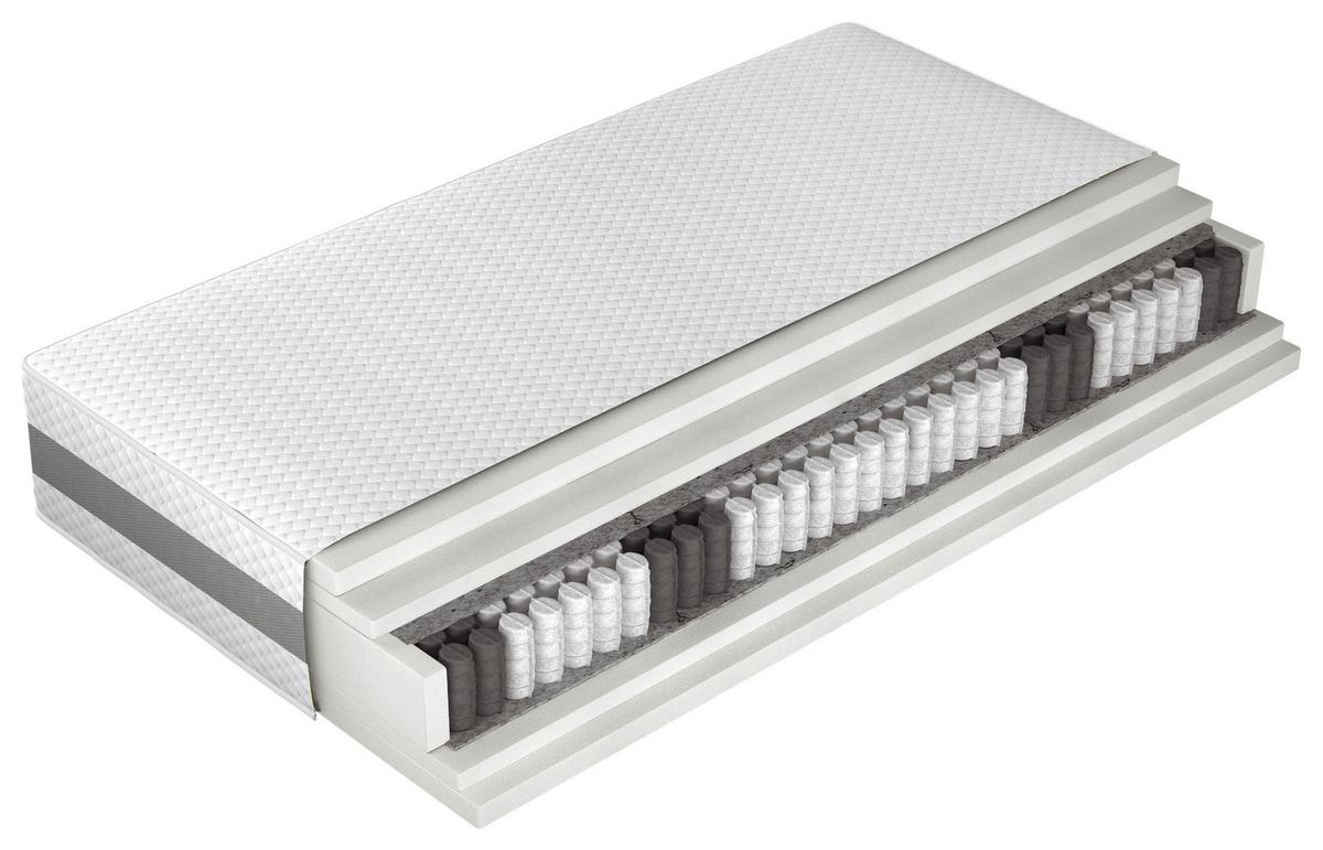 Taschenfederkernmatratze Magic Cool 80x200 cm H3 H: 22 cm - Textil (80/200cm)