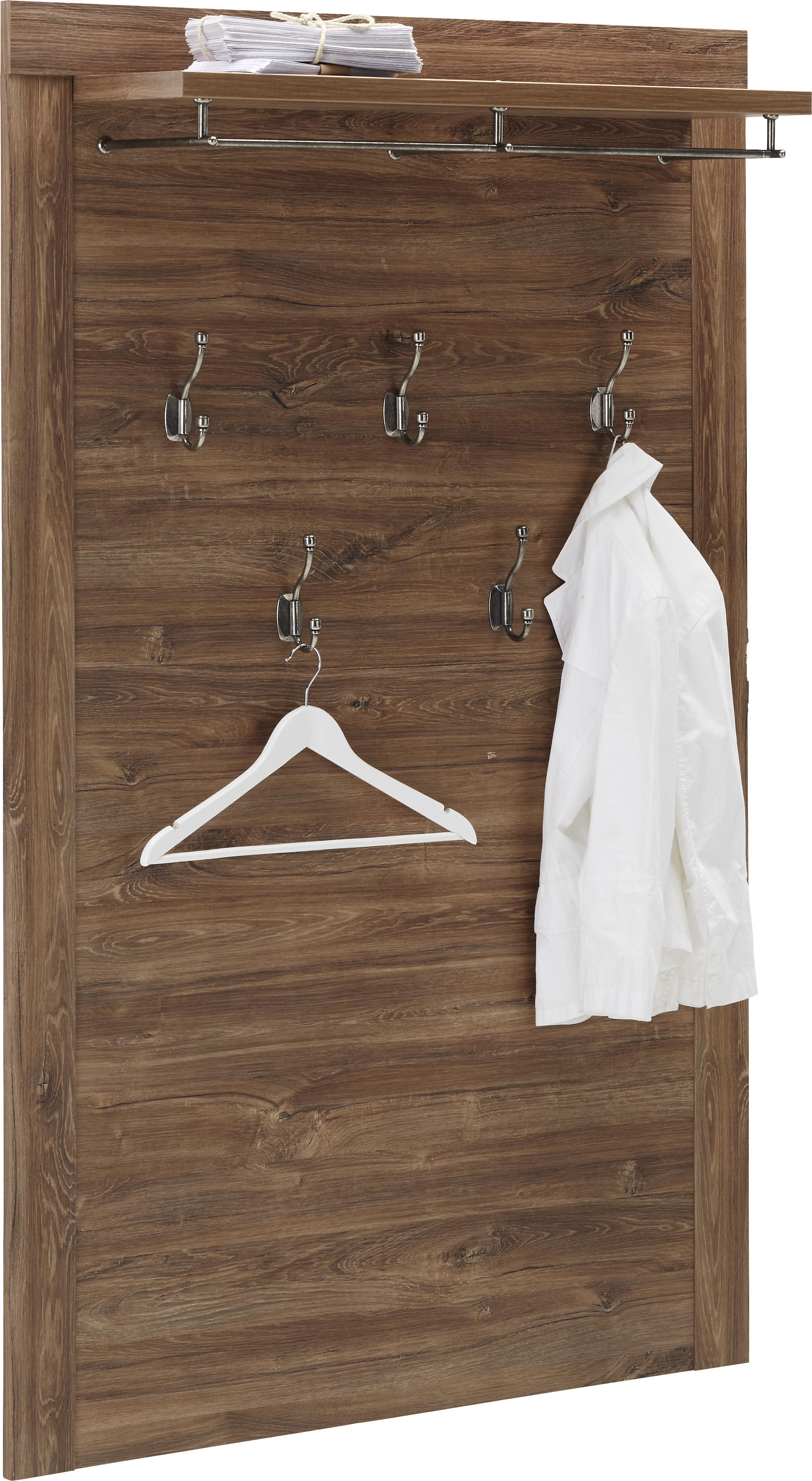 Šatní Panel Brüssel - barvy akácie, Lifestyle, kompozitní dřevo (100/158/25cm) - Modern Living