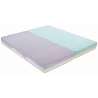 Komfortschaummatratze Ergo Duo 180x200 cm H2/H3 H: 22 cm - Weiß, Textil (180/200cm) - Primatex