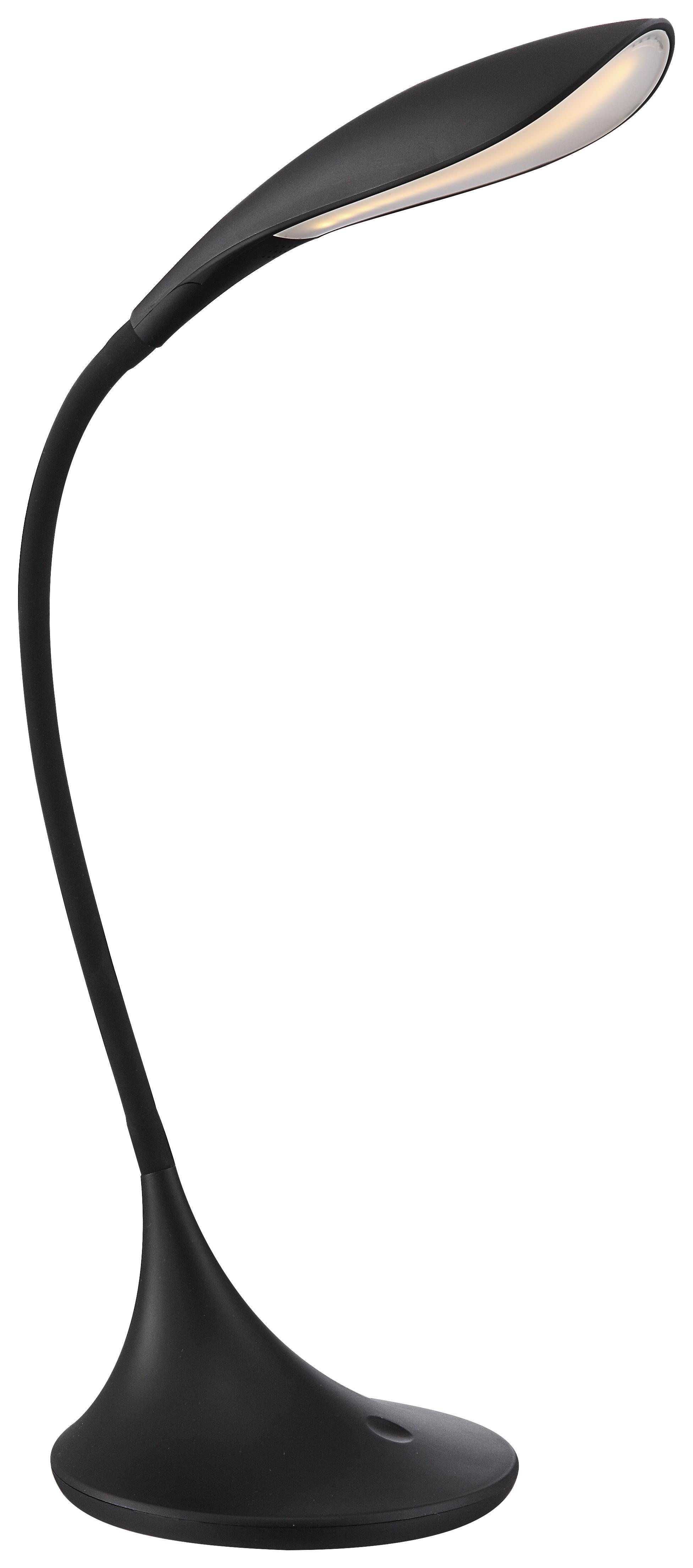 LED-Tischleuchte Flexo - Schwarz, MODERN, Kunststoff/Metall (51/67cm)