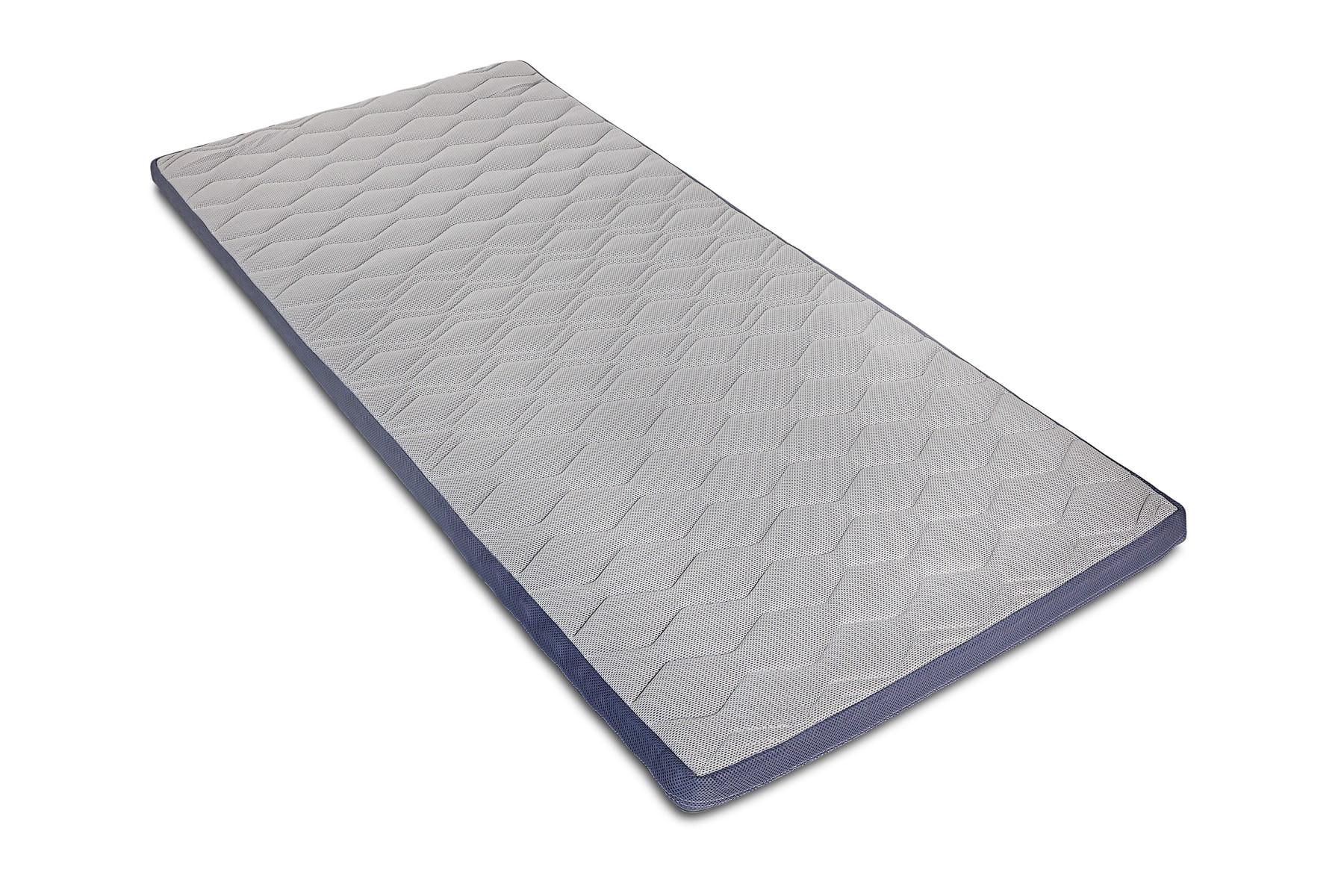 Topper Visco Topper - Dunkelgrau, Basics, Textil (90/200cm) - MID.YOU