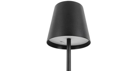 LED-Stehleuchte Loft - Schwarz, MODERN, Kunststoff/Metall (22/130cm) - Luca Bessoni