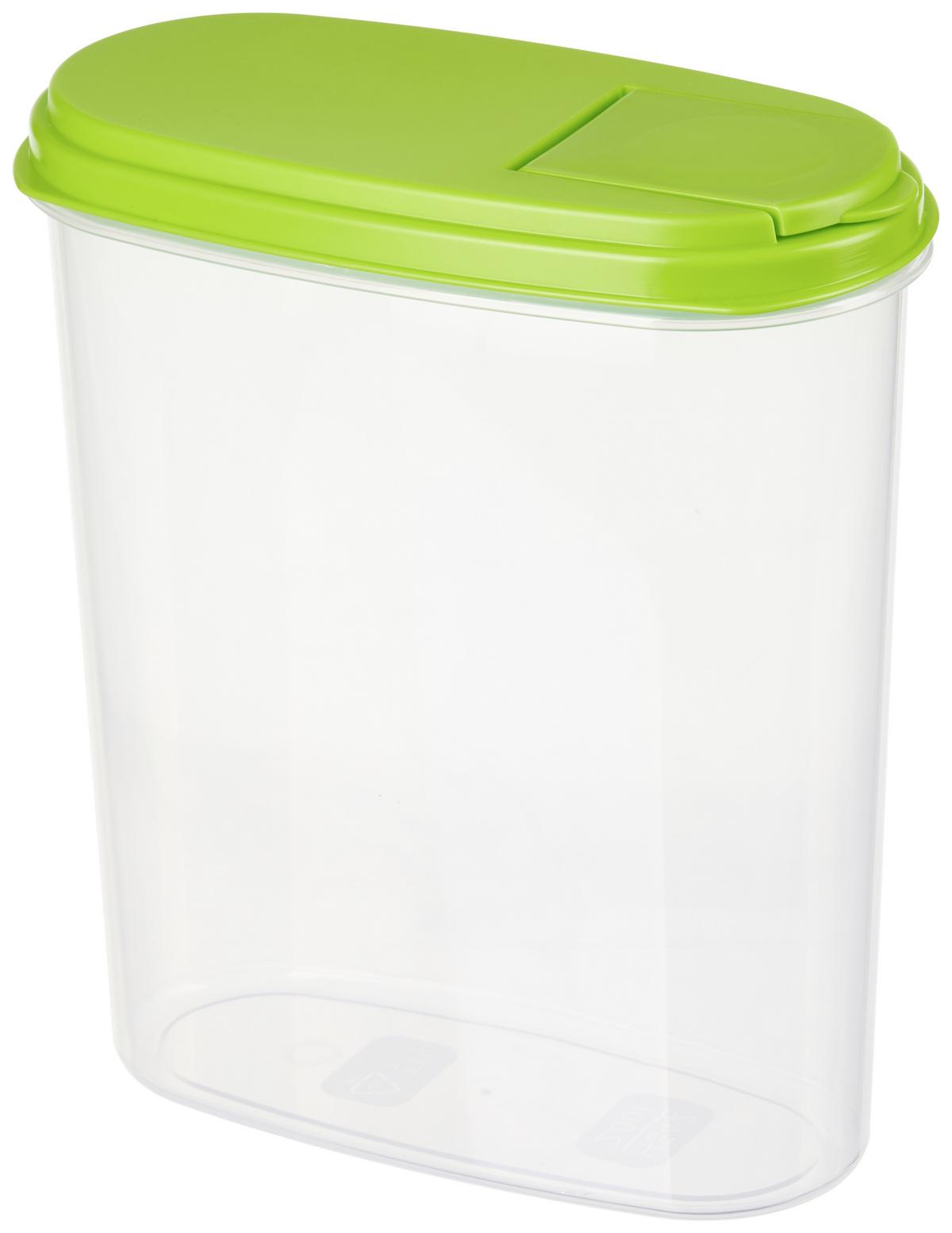 Schüttdosenset Cosima, Grün 3er Set, Je 2 Liter - Grün, Basics, Kunststoff (19/10/21cm)