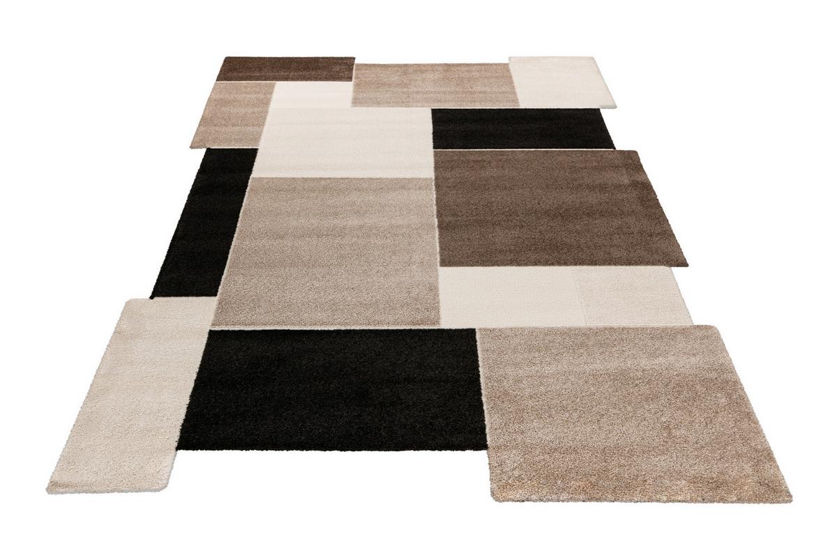 Flachwebteppich My Frisco 285s - Taupe, Basics, Textil (160/230cm) - Obsession