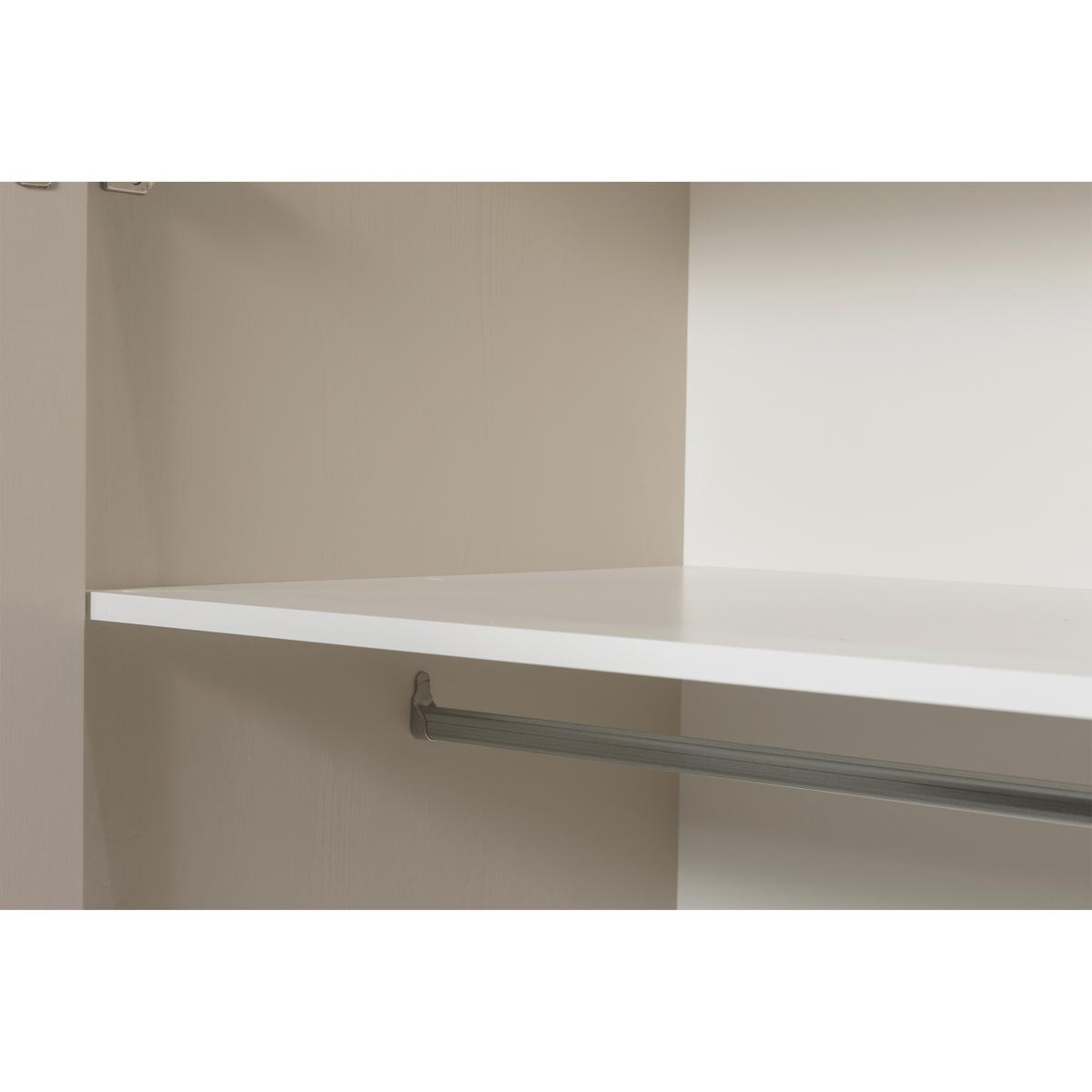 DREHTÜRENSCHRANK Connect Grau B: 94cm - Grau, Basics, Holz (94/195/53cm) - MID.YOU