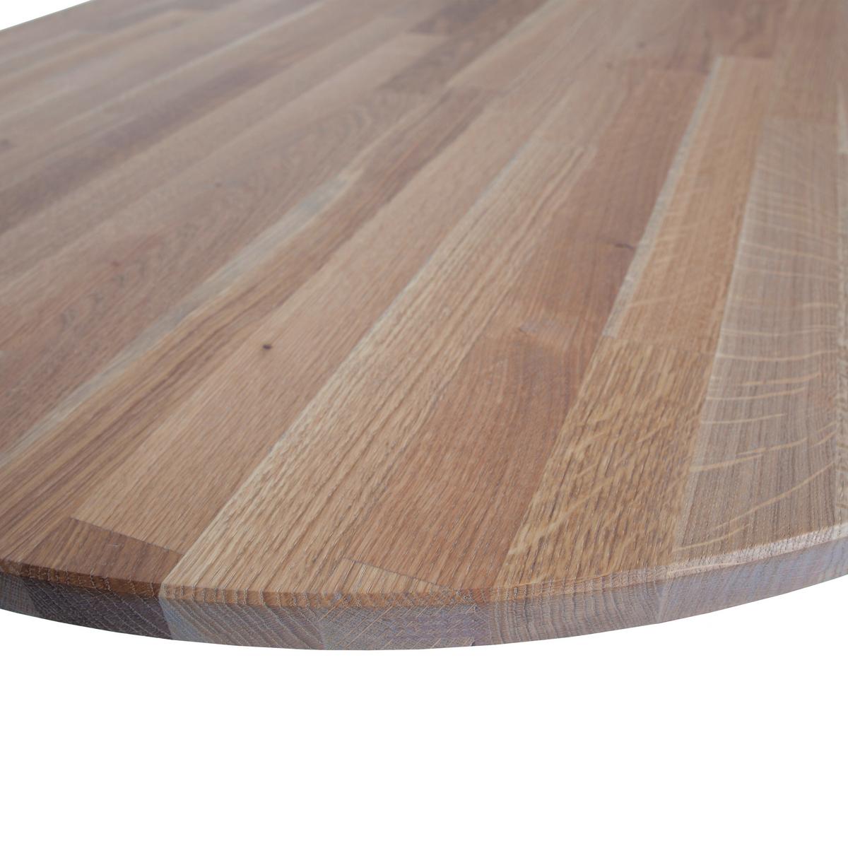 Tischplatte Tablo Grau/Eichefarben L: 220cm - Eichefarben/Grau, MODERN, Holz (220/90/2,4cm) - Livetastic