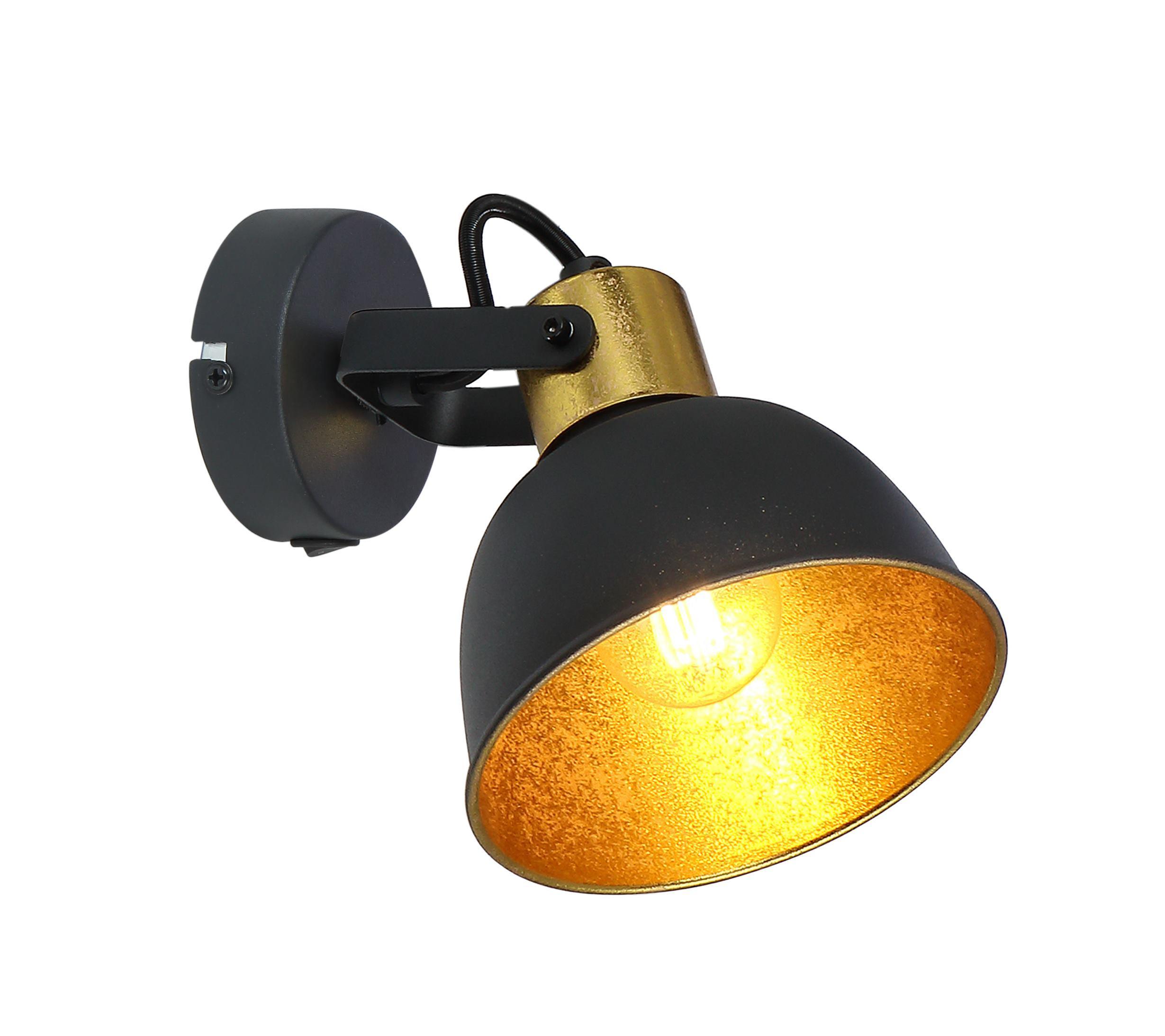 Strahler in Schwarz und Gold