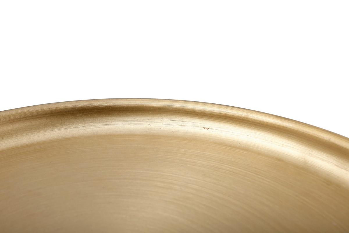 ODKLÁDACÍ STOLEK ASRT DECO - starorůžová/barvy zlata, Design, kov (31,5/46,5cm) - MID.YOU