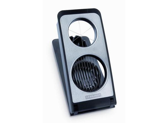 Eischneider Leifheit - Edelstahlfarben/Schwarz, KONVENTIONELL, Kunststoff/Metall (14/4/25cm) - Leifheit Eischneider Leifheit - Edelstahlfarben/Schwarz, KONVENTIONELL, Kunststoff/Metall (14/4/25cm) - Leifheit