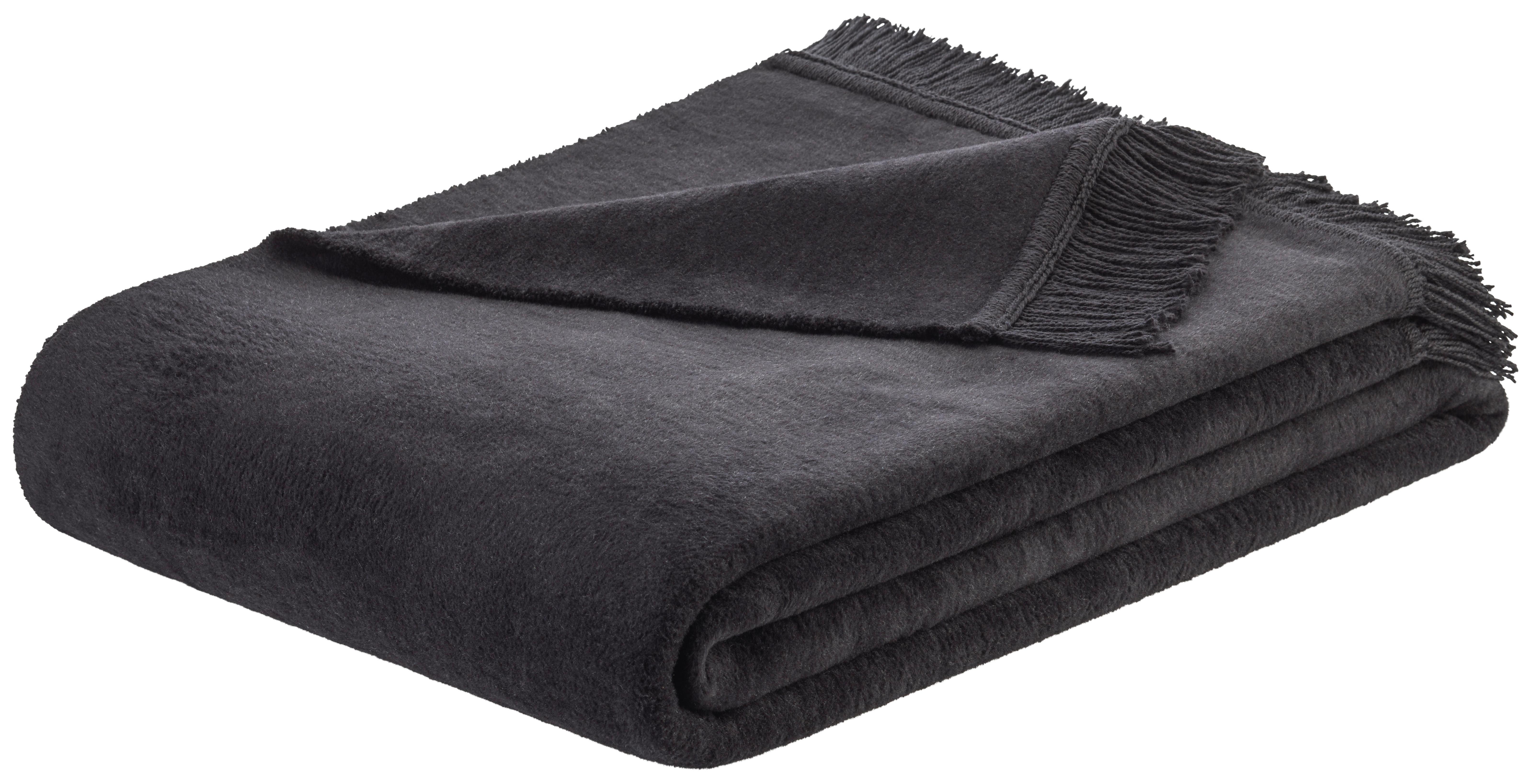 Deka El Sol, 150/200cm, čierna - čierna, textil (150/200cm) - Modern Living