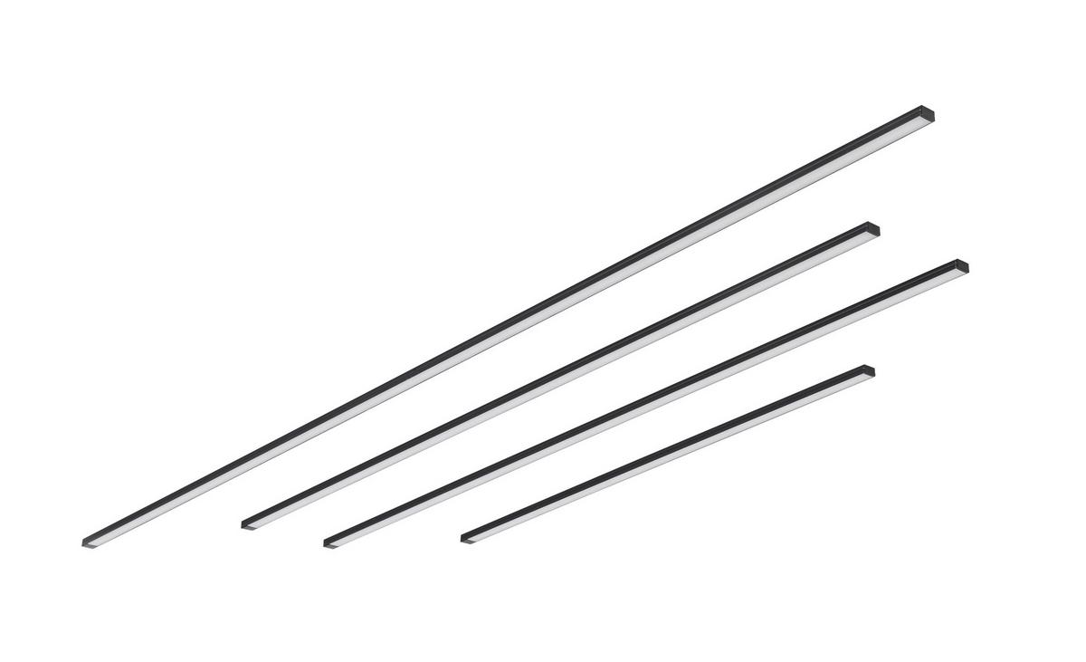 LED-Leuchtkasten Numik Schwarz max. 33 Watt - čierna, Modern, plast (50/75/100/1,3/0,7cm) - Mömax