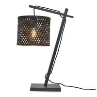 Tischleuchte Java Schwarz B: 18 cm - Trend (18/30/46cm) - Good & Mojo