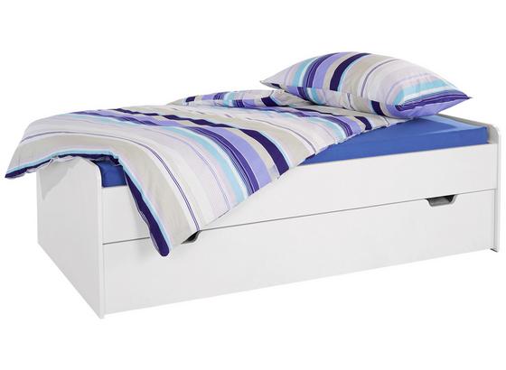 Postel Maxi 2 90/200 Alpská Bílá - bílá, Konvenční, dřevo (207/58/95cm) Postel Maxi 2 90/200 Alpská Bílá - bílá, Konvenční, dřevo (207/58/95cm)