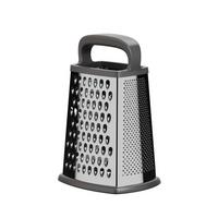 Reibe Grau B: 13,95 cm - Grau, Basics, Metall (22.9/13.95/11.4cm)