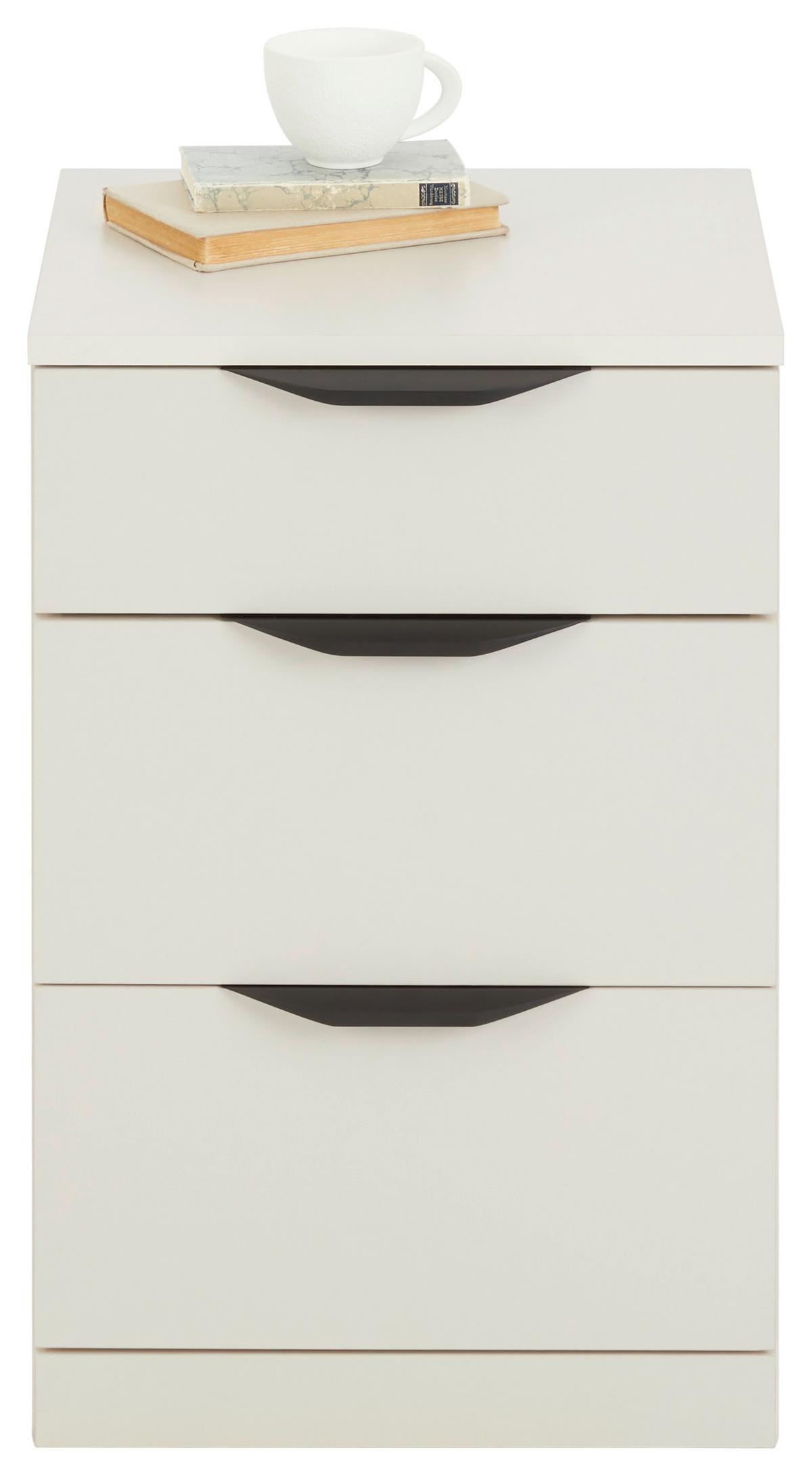 Rollcontainer Rimini 3 Laden Kaschmir, B: 40 cm - Kaschmir, Trend, Holzwerkstoff/Kunststoff (40/60,1/40cm)