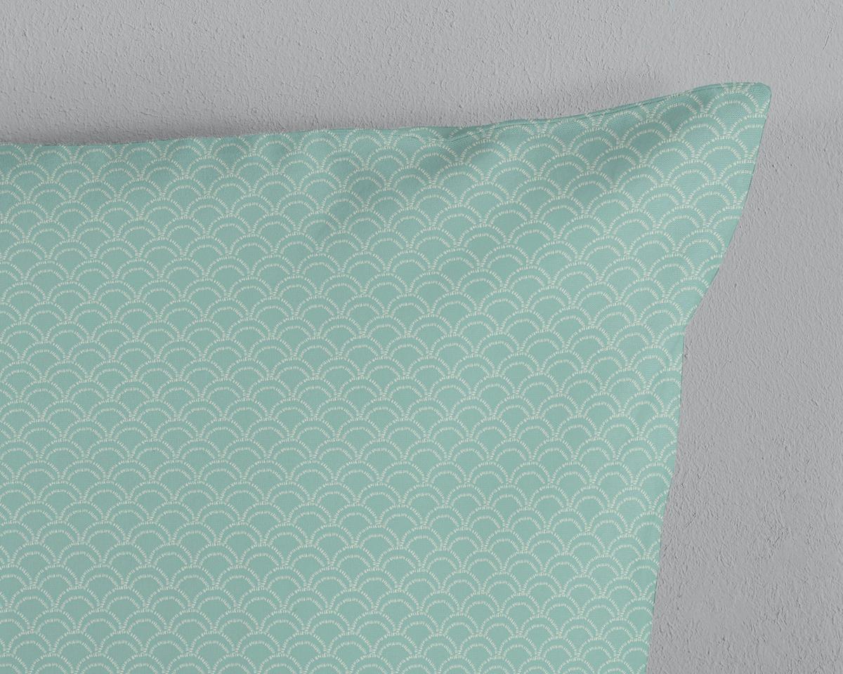 BETTWÄSCHE VESPERA - Violett/Mintgrün, Basics, Textil (140/200cm)