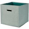 Faltbox Martin - Grün, Basics, Papier/Textil (33/32/33cm) - James Wood