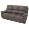 3-Sitzer-Sofa Saranda - Grau, Design, Textil/Metall (206/96/98cm) - Livetastic
