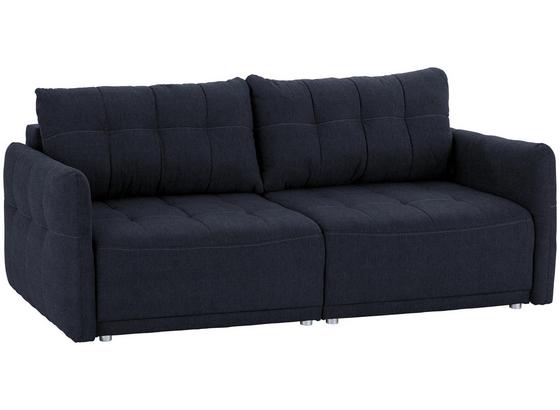 Bigsofa mit Bettfunktion und Bettkasten Modena Webstoff - Silberfarben/Braun, Natur, Textil (223/92/107cm) - Luca Bessoni Bigsofa mit Bettfunktion und Bettkasten Modena Webstoff - Silberfarben/Braun, Natur, Textil (223/92/107cm) - Luca Bessoni