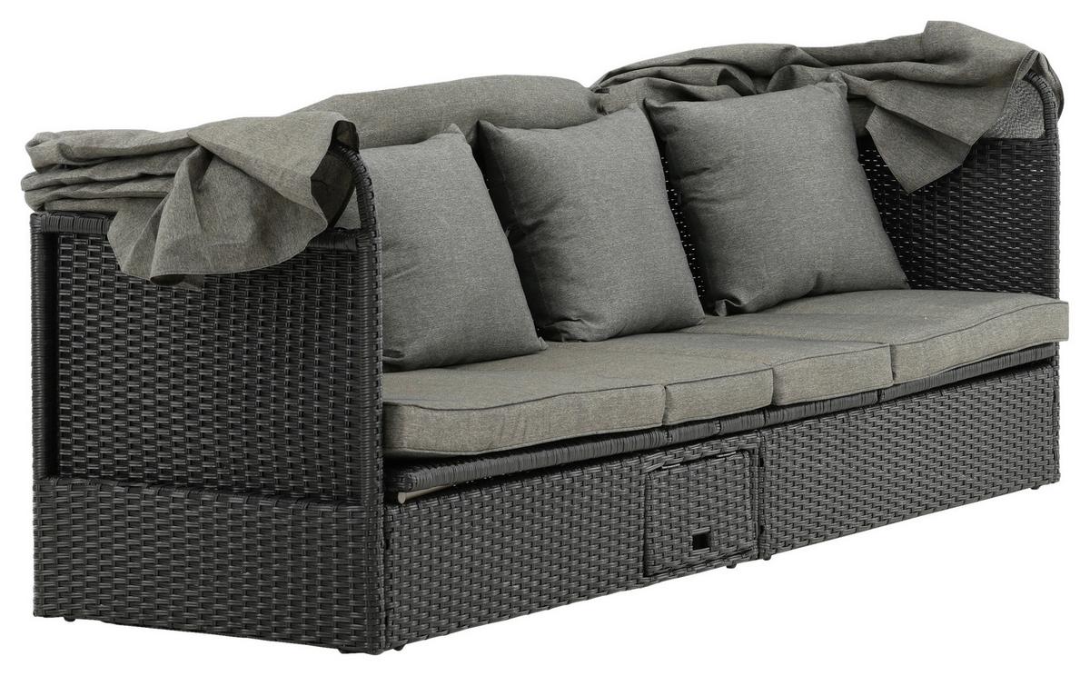 Sonnenliege Nopy - KONVENTIONELL (200/135/60cm) - Gardenson
