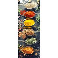 Leinwandbild A Spicy One Küchengewürze 27x77 Cm - Multicolor, MODERN, Holzwerkstoff (27/77cm)