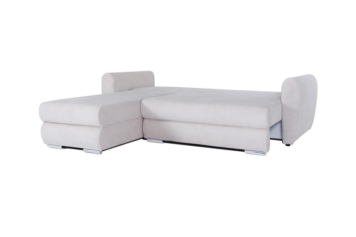 Sarokkanapé Erba2 - bézs, Basics, faalapú anyag (238/166/94cm)