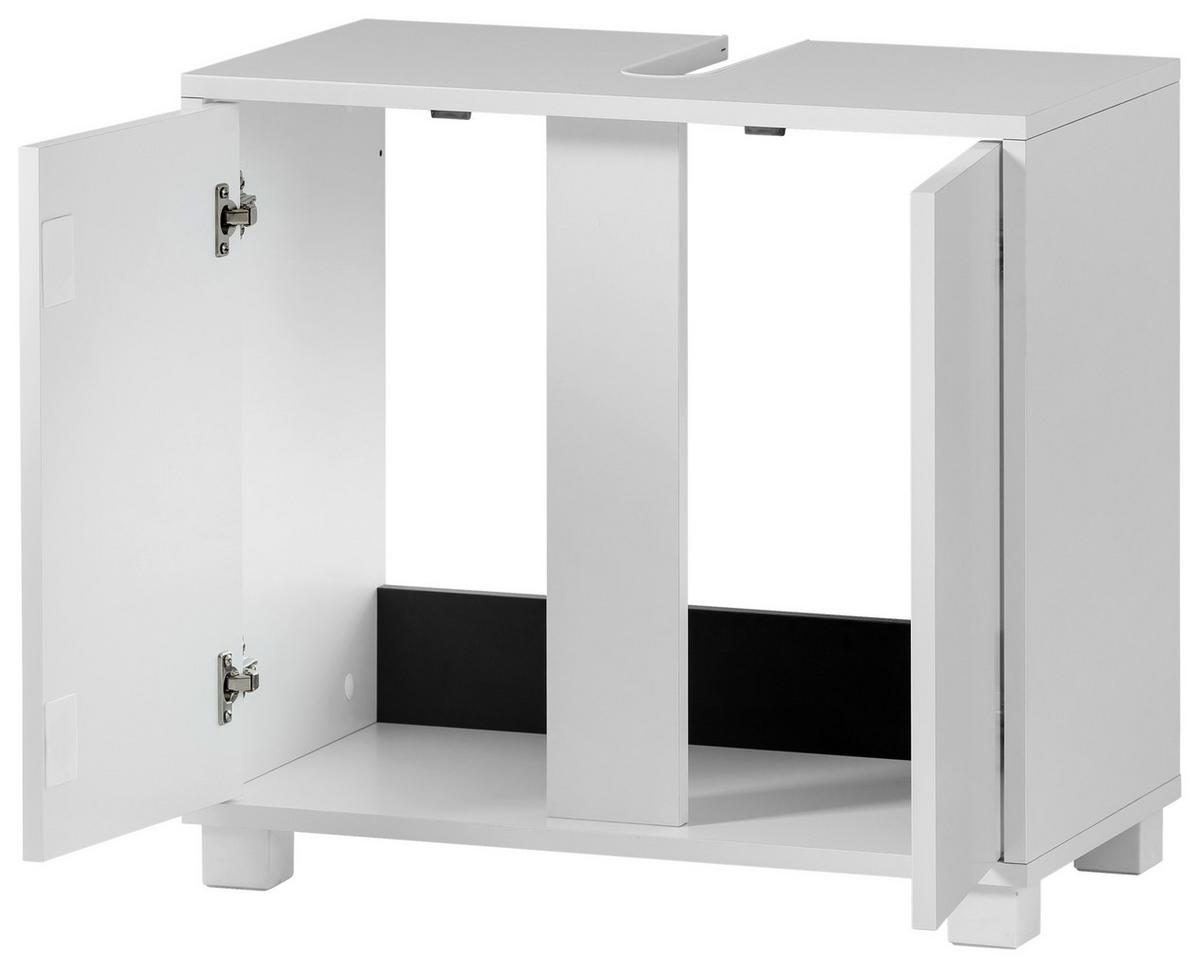 Waschbeckenunterschrank Dex Wbu 600 - Weiß, MODERN, Holzwerkstoff (60,2/56,0/33,0cm) - MID.YOU