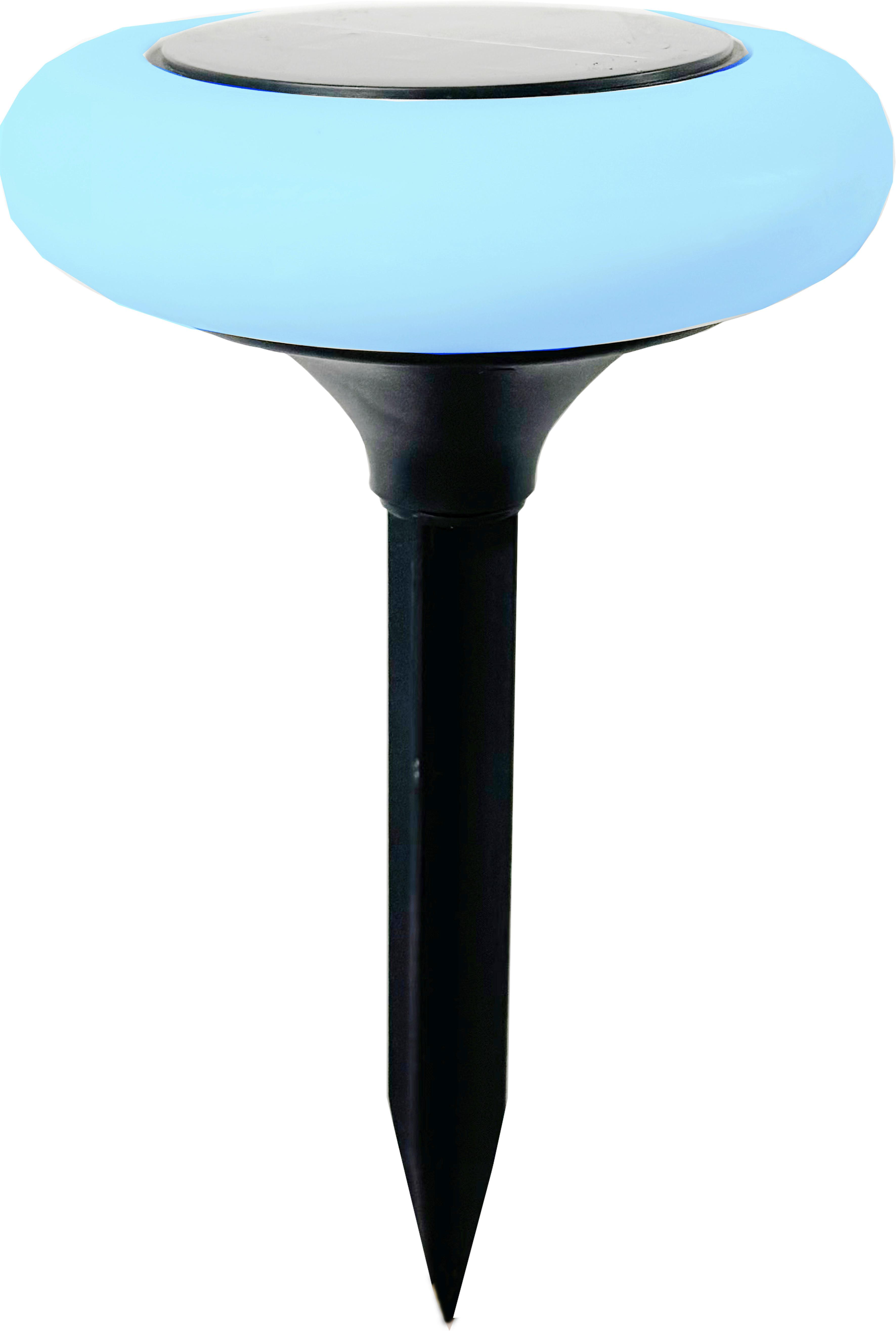 SOLÁRNE SVIETIDLO RUIM - čierna/biela, Konventionell, plast (13,8/25cm) - Modern Living