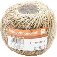 Paketschnur Sisal L: 60 Meter - Beige, KONVENTIONELL, Textil (6000cm)