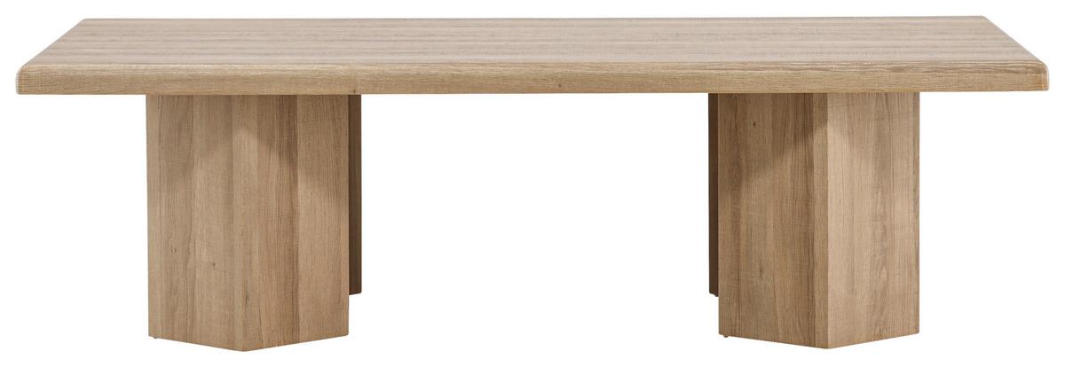 Couchtisch Lillehammer - Hellbraun, Design, Holz (140/80/40cm) - Livetastic