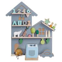 KINDERREGAL Grau B: 55,6 cm - Grau, MODERN, Holz/Holzwerkstoff (55,6/59,7/17,9cm) - MID.YOU