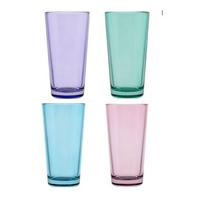Wasserglas Mirella - Pink/Flieder, Design, Glas (7,8/14,8cm) - Luca Bessoni