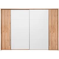 Skříň s posuvnými dveřmi JOKER,šířka 315cm - bílá/barvy dubu, Konvenční, dřevo/plast (315/225/61cm) - Based