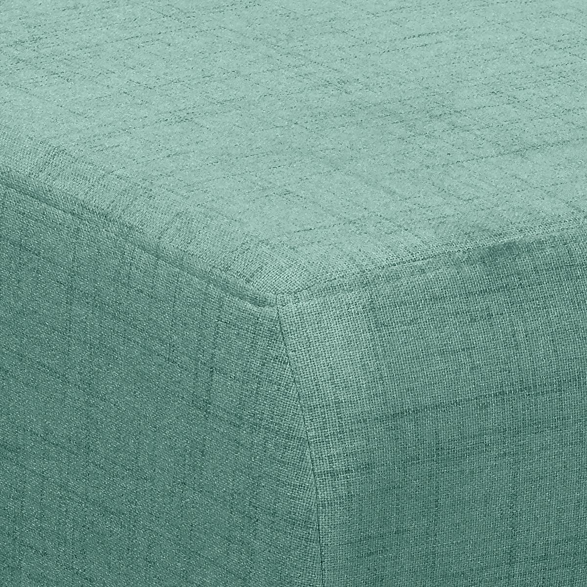 Ecksofa Bellal Mintgrün S: 257x174 Cm - Wengefarben/Mintgrün, Design, Textil (257/174cm) - Livetastic