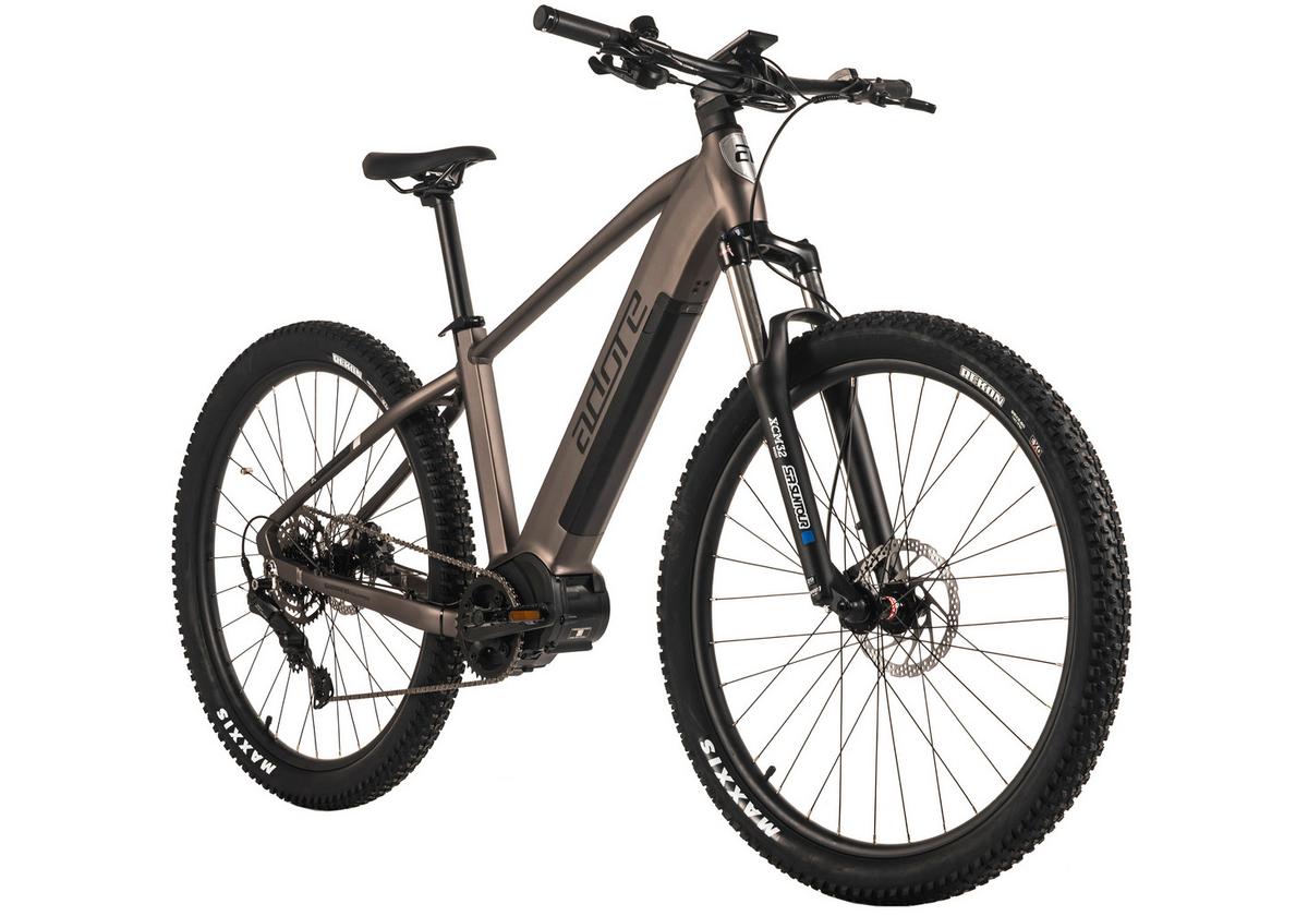 E-Mountainbike Hardtail 29'' Platingrau Matt - Grau, LIFESTYLE, Metall (180/70/100cm)
