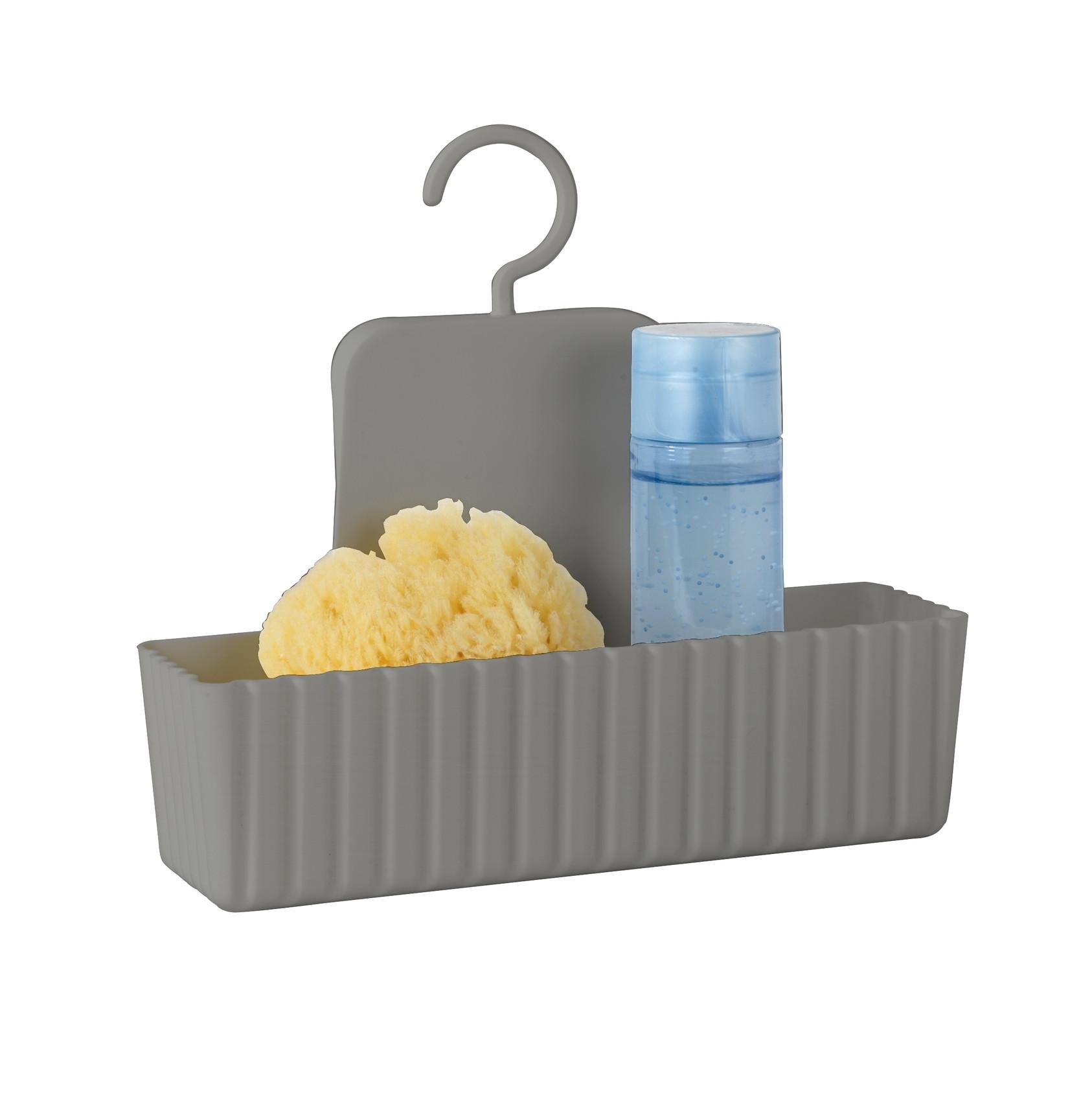 Sprchový kôš ALLSTAR MINAS - šedohnědá, Moderní, plast (25,3/22,5/8cm) - Wenko