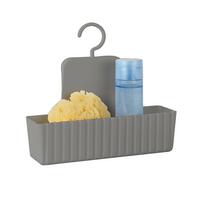Košík do sprchovacieho kúta ALLSTAR MINAS - sivohnedá, Modern, plast (25,3/22,5/8cm) - Wenko