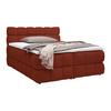 Boxspring posteľ BUBBLE BOX 180/200 cm, hrdzavá - čierna/hrdzavá, Konventionell, kov/drevo (180/200cm) - Premium Living
