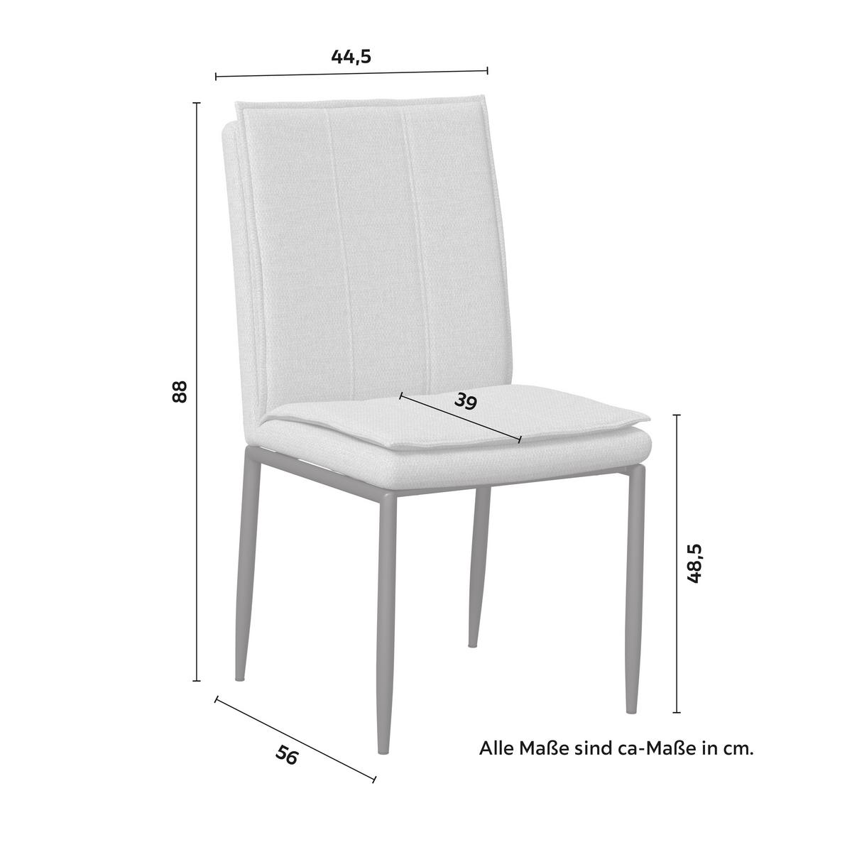 Jídelní set Abelia - černá/krémová, Moderní, kov/kompozitní dřevo - Bessagi Home