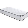 Boxspringmatratze Valerie 160x200 cm H2/H3 H: 31 cm - Weiß, Textil (160/200cm) - Ele