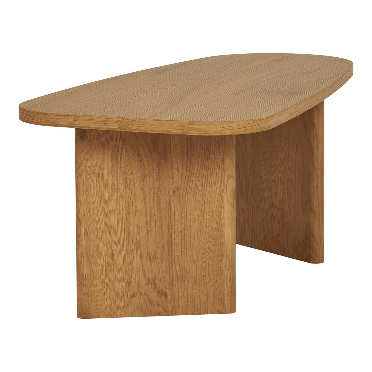Melo Coffee Table Melo Beigebraun L: 100cm - Beigebraun, Design, Holzwerkstoff (100/50/41cm) - MID.YOU