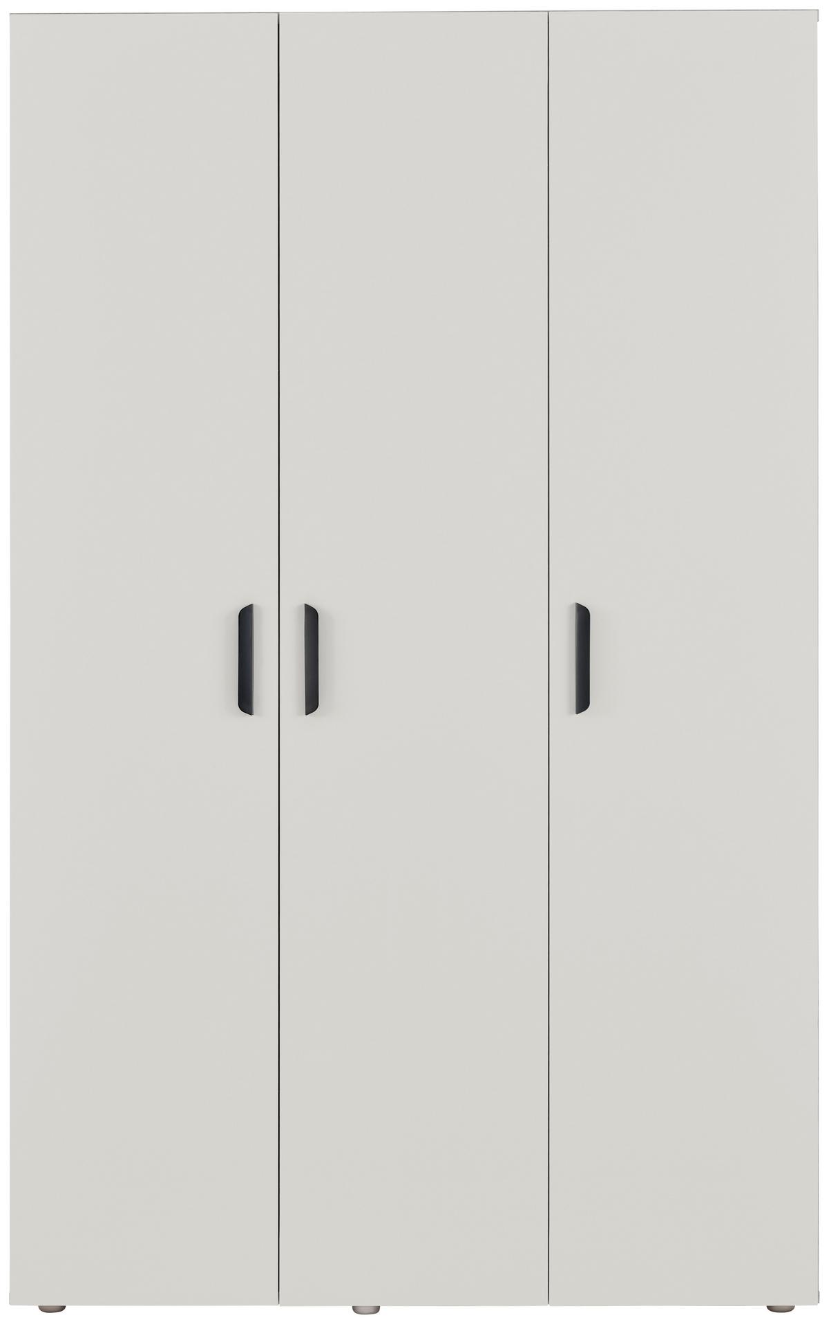 Kleiderschrank 74cm Basic Two Kaschmir/Anthrazit - Kaschmir/Anthrazit, KONVENTIONELL, Holzwerkstoff (110,7/179/51,9cm)