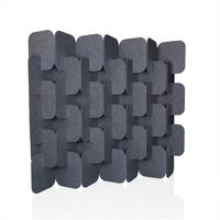 TRENNWAND Flexmiut Grau B: 174cm - Grau, MODERN, Textil (174/164/25cm) - MID.YOU