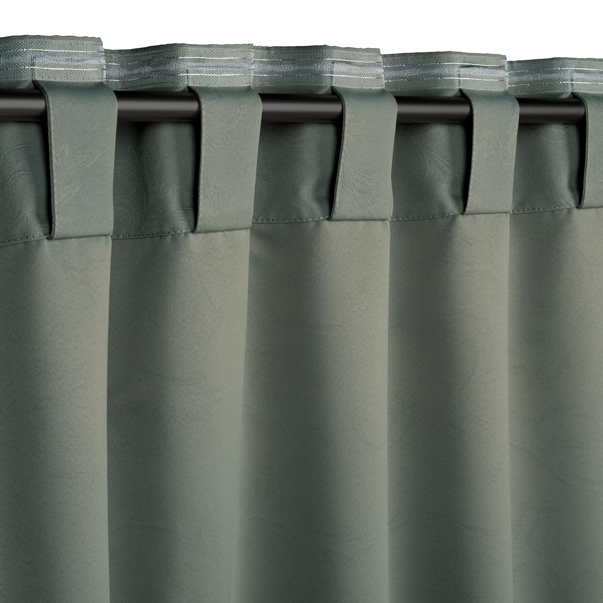 ZATEMŇOVACÍ ZÁVĚS ALVA - zelená, Moderní, textil (140/245cm) - Premium Living