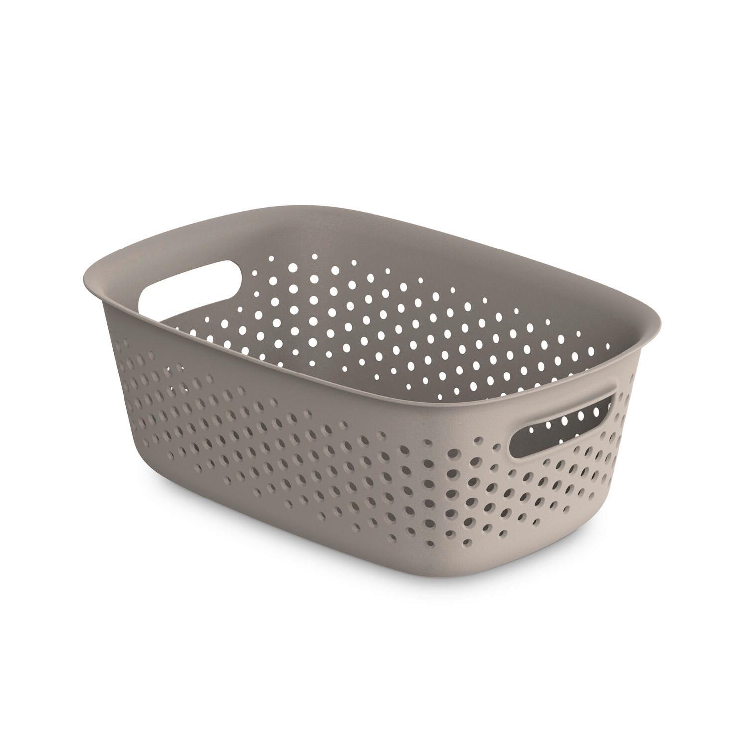 Úložný košík MAJA - CA. 3,5L - taupe, Modern, plast (28/19,5/10,5cm) - Mömax
