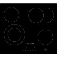 Glaskeramikkochfeld Respekta Abra - Schwarz, Trend, Glas (59/5/52cm) - Respekta