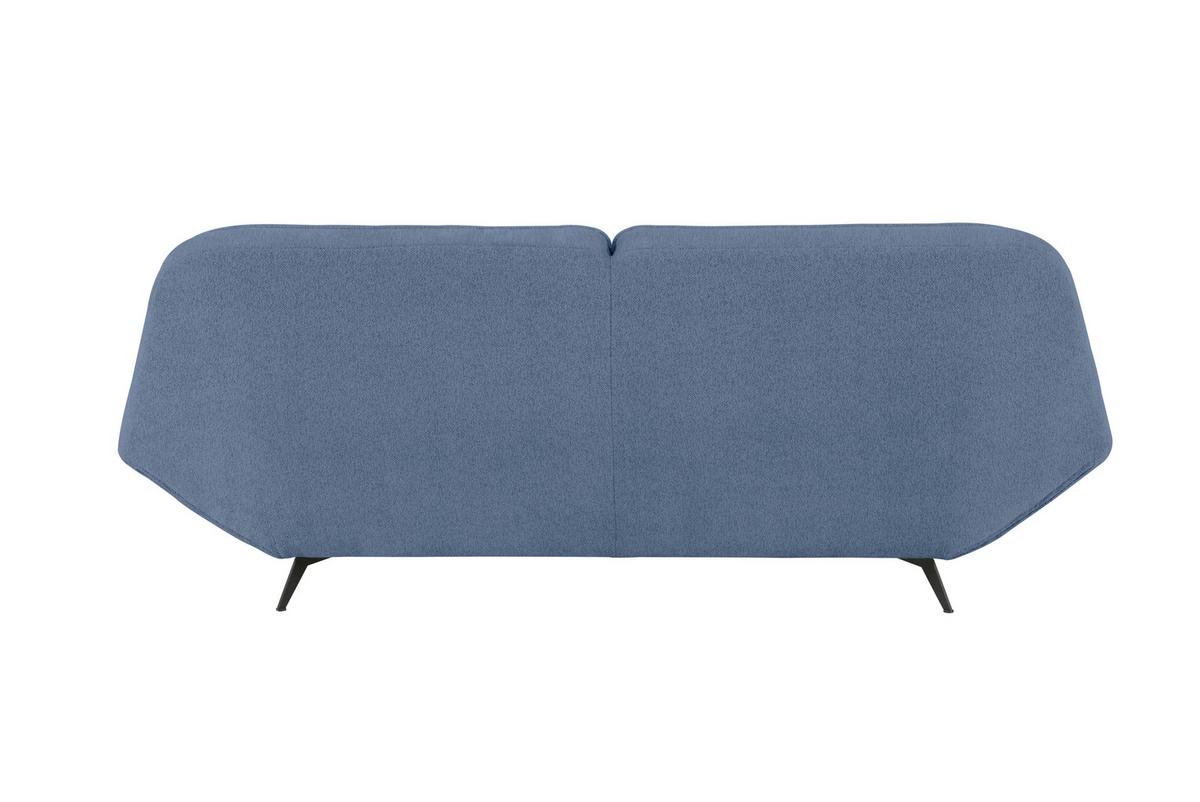 3-sitzer-sofa Aruba Blau B: 223 Cm - Blau, Design, Textil (223/87/96cm) - MID.YOU